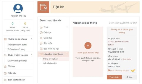 CSGT TP.HCM hướng dẫn người dân nộp phạt online - Ảnh 6. CSGT TP.HCM hướng dẫn người dân nộp phạt online - Ảnh 6.