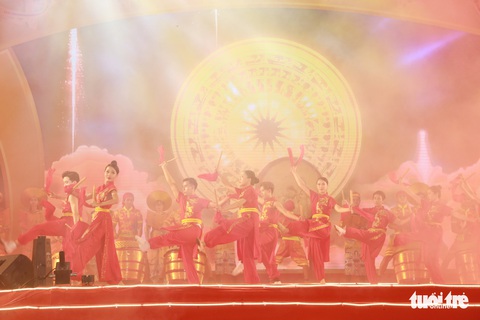 TP.HCM: Khai mạc Lễ hội Giỗ Tổ Hùng Vương 2022 - Ảnh 1. TP.HCM: Khai mạc Lễ hội Giỗ Tổ Hùng Vương 2022 - Ảnh 1.