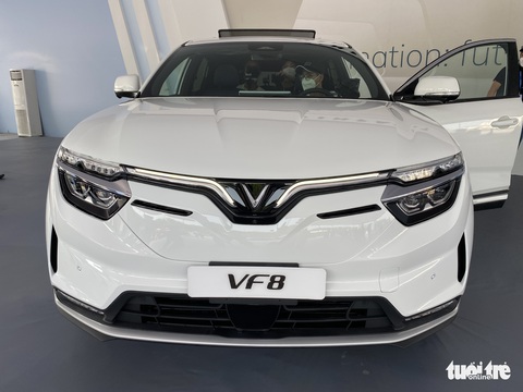Chi tiết VinFast VF8 tại Việt Nam: Nhiều bất ngờ về hoàn thiện - Ảnh 5. Chi tiết VinFast VF8 tại Việt Nam: Nhiều bất ngờ về hoàn thiện - Ảnh 5.