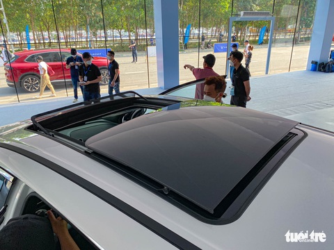 Chi tiết VinFast VF8 tại Việt Nam: Nhiều bất ngờ về hoàn thiện - Ảnh 12. Chi tiết VinFast VF8 tại Việt Nam: Nhiều bất ngờ về hoàn thiện - Ảnh 12.