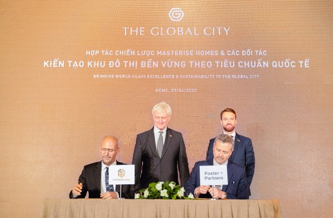 Lãnh sự quán Anh chứng kiến ký kết phát triển khu đô thị The Global City - Ảnh 1. Lãnh sự quán Anh chứng kiến ký kết phát triển khu đô thị The Global City - Ảnh 1.