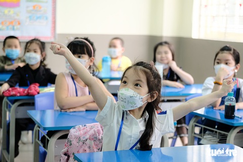 Hà Nội cho trẻ mầm non học trực tiếp từ ngày 13-4 - Ảnh 1. Hà Nội cho trẻ mầm non học trực tiếp từ ngày 13-4 - Ảnh 1.