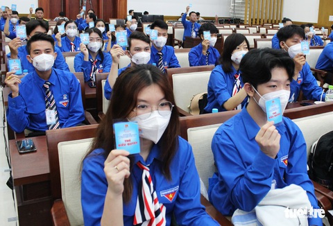 TP.HCM khai mạc Đại hội Đoàn điểm quận Phú Nhuận - Ảnh 1. TP.HCM khai mạc Đại hội Đoàn điểm quận Phú Nhuận - Ảnh 1.