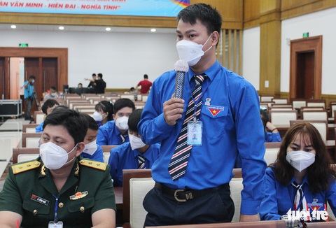 TP.HCM khai mạc Đại hội Đoàn điểm quận Phú Nhuận - Ảnh 3. TP.HCM khai mạc Đại hội Đoàn điểm quận Phú Nhuận - Ảnh 3.