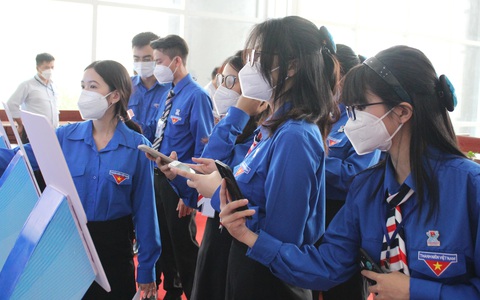 TP.HCM khai mạc Đại hội Đoàn điểm quận Phú Nhuận - Ảnh 4. TP.HCM khai mạc Đại hội Đoàn điểm quận Phú Nhuận - Ảnh 4.