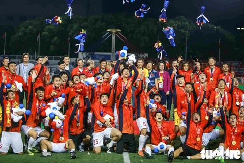 15h chiều nay 1-5, bán vé online bóng đá nam SEA Games 31 - Ảnh 1. 15h chiều nay 1-5, bán vé online bóng đá nam SEA Games 31 - Ảnh 1.