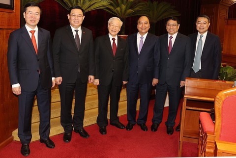 Bế mạc Hội nghị Trung ương 5, Ban Chấp hành Trung ương Đảng khóa XIII - Ảnh 2. Bế mạc Hội nghị Trung ương 5, Ban Chấp hành Trung ương Đảng khóa XIII - Ảnh 2.