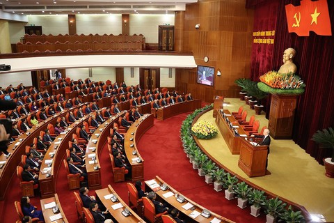 Bế mạc Hội nghị Trung ương 5, Ban Chấp hành Trung ương Đảng khóa XIII - Ảnh 3. Bế mạc Hội nghị Trung ương 5, Ban Chấp hành Trung ương Đảng khóa XIII - Ảnh 3.