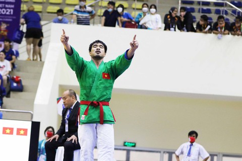 Kurash và bóng ném bãi biển đoạt 5 huy chương vàng cho Việt Nam trong ngày 10-5 - Ảnh 8. Kurash và bóng ném bãi biển đoạt 5 huy chương vàng cho Việt Nam trong ngày 10-5 - Ảnh 8.