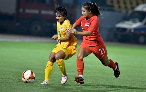 Tuyển nữ Thái Lan thắng dễ trận đầu tiên tại SEA Games 31 - Ảnh 2. Tuyển nữ Thái Lan thắng dễ trận đầu tiên tại SEA Games 31 - Ảnh 2.