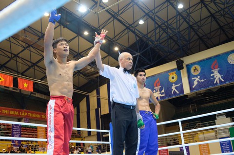 Kurash và bóng ném bãi biển đoạt 5 huy chương vàng cho Việt Nam trong ngày 10-5 - Ảnh 4. Kurash và bóng ném bãi biển đoạt 5 huy chương vàng cho Việt Nam trong ngày 10-5 - Ảnh 4.