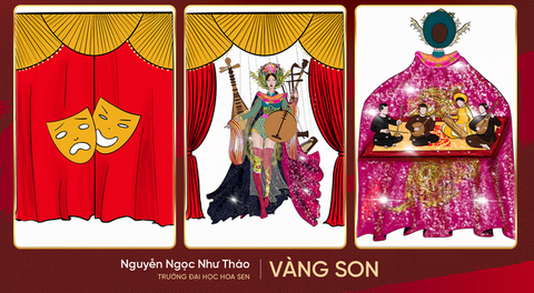 Bánh tráng, chiếu Cà Mau, ve chai... vô thiết kế trang phục dân tộc Hoa hậu hoàn vũ Việt Nam 2022 - Ảnh 10. Bánh tráng, chiếu Cà Mau, ve chai... vô thiết kế trang phục dân tộc Hoa hậu hoàn vũ Việt Nam 2022 - Ảnh 10.
