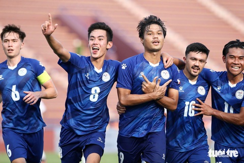 Đánh bại U23 Philippines, Myanmar tạm dẫn đầu bảng đấu có Việt Nam - Ảnh 1. Đánh bại U23 Philippines, Myanmar tạm dẫn đầu bảng đấu có Việt Nam - Ảnh 1.