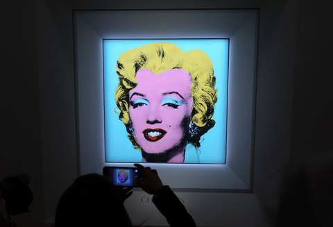 Tranh vẽ Marilyn Monroe là tác phẩm nghệ thuật đắt giá nhất thế kỷ 20 - Ảnh 1. Tranh vẽ Marilyn Monroe là tác phẩm nghệ thuật đắt giá nhất thế kỷ 20 - Ảnh 1.