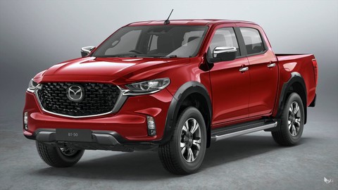 Mazda BT-50 thể thao - bán tải có cơ cạnh tranh Ford Ranger Raptor - Ảnh 2. Mazda BT-50 thể thao - bán tải có cơ cạnh tranh Ford Ranger Raptor - Ảnh 2.
