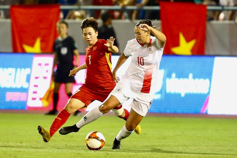 Tuyển nữ Việt Nam đánh bại Philippines 2-1 ở trận ra quân SEA Games 31 - Ảnh 1. Tuyển nữ Việt Nam đánh bại Philippines 2-1 ở trận ra quân SEA Games 31 - Ảnh 1.