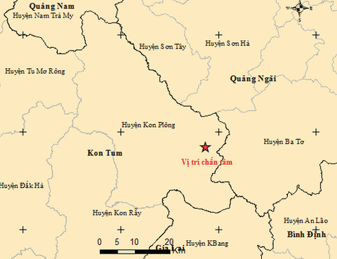 Động đất ở Kon Tum là kích thích gây ra do hồ chứa nước - Ảnh 1. Động đất ở Kon Tum là kích thích gây ra do hồ chứa nước - Ảnh 1.