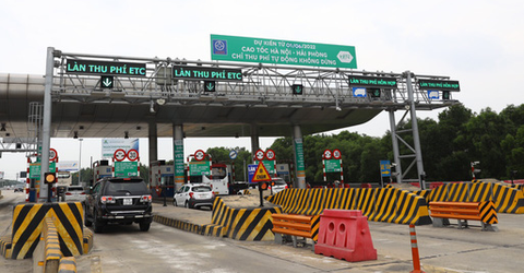 Cao tốc Hà Nội - Hải Phòng chỉ cho xe thu phí không dừng lưu hành, bắt đầu từ 1-6 - Ảnh 1. Cao tốc Hà Nội - Hải Phòng chỉ cho xe thu phí không dừng lưu hành, bắt đầu từ 1-6 - Ảnh 1.