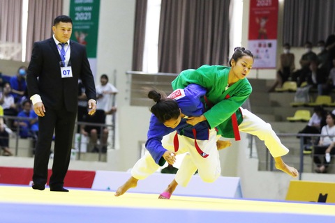Lấy vàng kurash từ nguồn cảm hứng judo - Ảnh 1. Lấy vàng kurash từ nguồn cảm hứng judo - Ảnh 1.