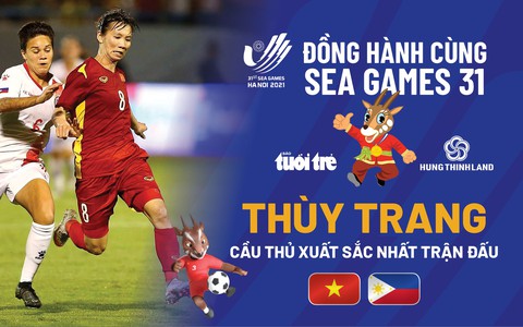 5 bạn đọc đoạt giải khi dự đoán Thùy Trang xuất sắc nhất trận nữ Việt Nam thắng Philippines - Ảnh 1. 5 bạn đọc đoạt giải khi dự đoán Thùy Trang xuất sắc nhất trận nữ Việt Nam thắng Philippines - Ảnh 1.