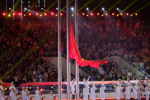 SEA Games 31 khai mạc bằng bữa tiệc âm thanh và ánh sáng hoành tráng - Ảnh 28. SEA Games 31 khai mạc bằng bữa tiệc âm thanh và ánh sáng hoành tráng - Ảnh 28.