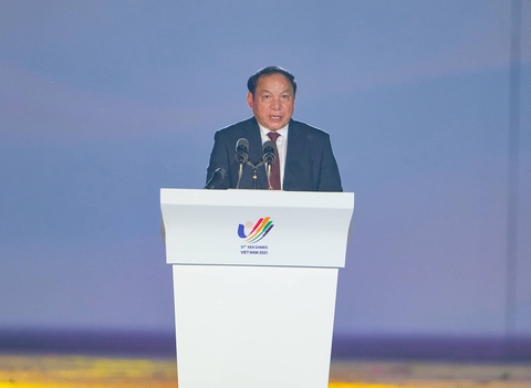 SEA Games 31 khai mạc bằng bữa tiệc âm thanh và ánh sáng hoành tráng - Ảnh 11. SEA Games 31 khai mạc bằng bữa tiệc âm thanh và ánh sáng hoành tráng - Ảnh 11.