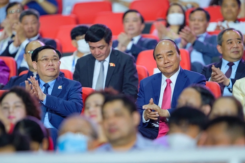 SEA Games 31 khai mạc bằng bữa tiệc âm thanh và ánh sáng hoành tráng - Ảnh 29. SEA Games 31 khai mạc bằng bữa tiệc âm thanh và ánh sáng hoành tráng - Ảnh 29.