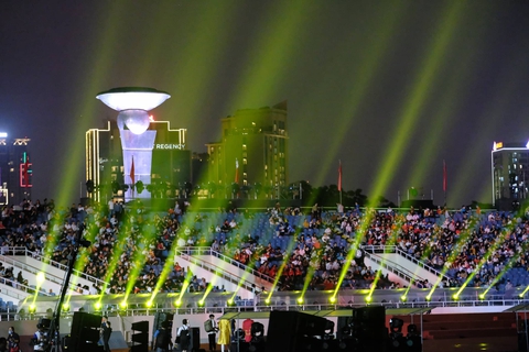 SEA Games 31 khai mạc bằng bữa tiệc âm thanh và ánh sáng hoành tráng - Ảnh 36. SEA Games 31 khai mạc bằng bữa tiệc âm thanh và ánh sáng hoành tráng - Ảnh 36.
