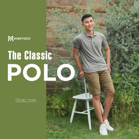 Thời trang Khatoco: Top 4 áo Polo không thể thiếu cho mùa hè này - Ảnh 1. Thời trang Khatoco: Top 4 áo Polo không thể thiếu cho mùa hè này - Ảnh 1.