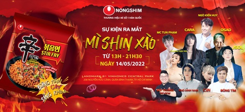 Nongshim Hàn Quốc ra mắt Mì Shin Xào tại Việt Nam - Ảnh 4. Nongshim Hàn Quốc ra mắt Mì Shin Xào tại Việt Nam - Ảnh 4.