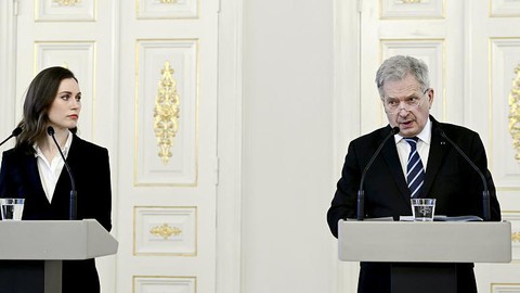 Phần Lan tuyên bố sẽ gia nhập NATO - Ảnh 1. Phần Lan tuyên bố sẽ gia nhập NATO - Ảnh 1.