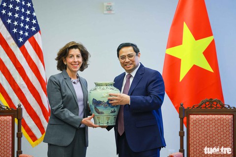 Thương mại Việt - Mỹ đạt 112 tỉ USD, Thủ tướng nói dư địa còn rất lớn - Ảnh 2. Thương mại Việt - Mỹ đạt 112 tỉ USD, Thủ tướng nói dư địa còn rất lớn - Ảnh 2.