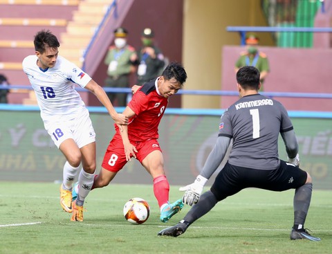U23 Indonesia thắng đậm Philippnes, chờ đấu Myanmar ở lượt cuối - Ảnh 1. U23 Indonesia thắng đậm Philippnes, chờ đấu Myanmar ở lượt cuối - Ảnh 1.