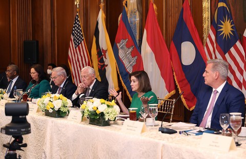 Tổng thống Mỹ đón lãnh đạo ASEAN, cam kết hỗ trợ 150 triệu USD - Ảnh 4. Tổng thống Mỹ đón lãnh đạo ASEAN, cam kết hỗ trợ 150 triệu USD - Ảnh 4.
