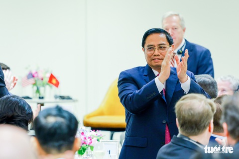 Thủ tướng Phạm Minh Chính gặp gỡ doanh nghiệp Mỹ - Ảnh 2. Thủ tướng Phạm Minh Chính gặp gỡ doanh nghiệp Mỹ - Ảnh 2.