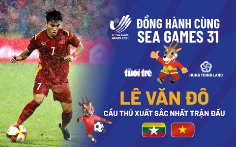 10 bạn đọc trúng giải khi đoán Văn Đô xuất sắc nhất trận U23 Việt Nam thắng Myanmar - Ảnh 1. 10 bạn đọc trúng giải khi đoán Văn Đô xuất sắc nhất trận U23 Việt Nam thắng Myanmar - Ảnh 1.