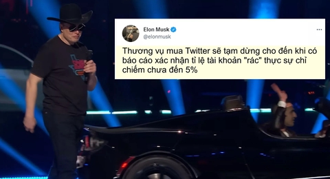 Elon Musk đang ép giá Twitter nhờ ảnh hưởng truyền thông? - Ảnh 1. Elon Musk đang ép giá Twitter nhờ ảnh hưởng truyền thông? - Ảnh 1.