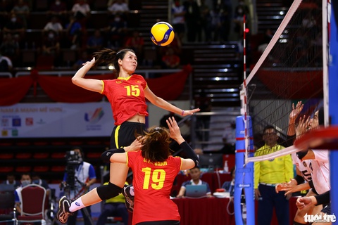 Thanh Thúy và đồng đội khởi đầu khá ổn tại SEA Games 31 - Ảnh 4. Thanh Thúy và đồng đội khởi đầu khá ổn tại SEA Games 31 - Ảnh 4.