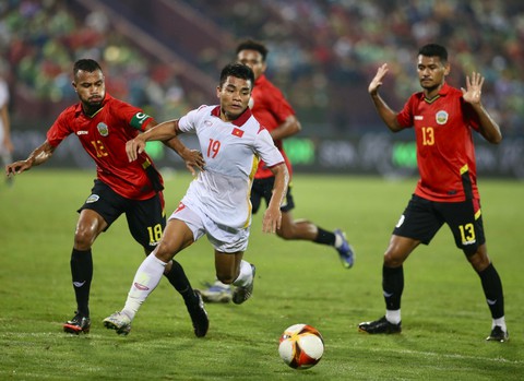 Đánh bại Timor Leste, U23 Việt Nam đoạt ngôi nhất bảng A - Ảnh 1. Đánh bại Timor Leste, U23 Việt Nam đoạt ngôi nhất bảng A - Ảnh 1.