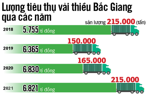 Bài học tiêu thụ vải thiều - Ảnh 2. Bài học tiêu thụ vải thiều - Ảnh 2.