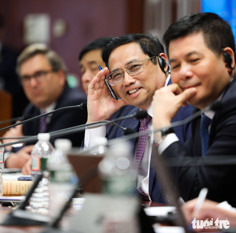 Thủ tướng Phạm Minh Chính phát biểu tại Đại học Harvard - Ảnh 4. Thủ tướng Phạm Minh Chính phát biểu tại Đại học Harvard - Ảnh 4.