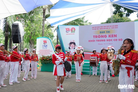 TP.HCM tuyên dương 63 gương liên đội trưởng tiêu biểu - Ảnh 3. TP.HCM tuyên dương 63 gương liên đội trưởng tiêu biểu - Ảnh 3.