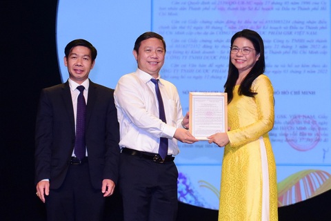 GSK thành lập Công ty TNHH Dược phẩm GSK Việt Nam - Ảnh 1. GSK thành lập Công ty TNHH Dược phẩm GSK Việt Nam - Ảnh 1.