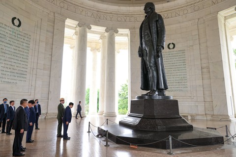 Thủ tướng Phạm Minh Chính thăm nơi Chủ tịch Hồ Chí Minh từng làm việc tại Boston - Ảnh 6. Thủ tướng Phạm Minh Chính thăm nơi Chủ tịch Hồ Chí Minh từng làm việc tại Boston - Ảnh 6.