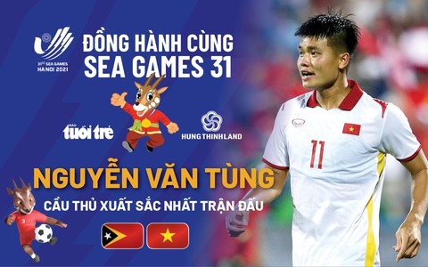 5 bạn đọc đoạt giải khi dự đoán Văn Tùng hay nhất trận U23 Việt Nam thắng Timor Leste - Ảnh 1. 5 bạn đọc đoạt giải khi dự đoán Văn Tùng hay nhất trận U23 Việt Nam thắng Timor Leste - Ảnh 1.