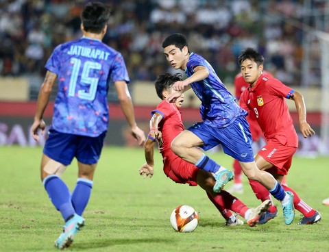 Thắng Lào, U23 Thái Lan đầu bảng B và không gặp Việt Nam ở bán kết - Ảnh 2. Thắng Lào, U23 Thái Lan đầu bảng B và không gặp Việt Nam ở bán kết - Ảnh 2.