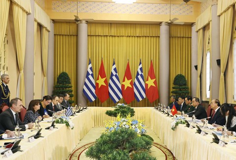 Tổng thống Hy Lạp thăm chính thức Việt Nam - Ảnh 5. Tổng thống Hy Lạp thăm chính thức Việt Nam - Ảnh 5.