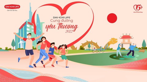 Dai-ichi Life Việt Nam phát động giải đi, chạy bộ trực tuyến vì cộng đồng lần thứ hai - Ảnh 1. Dai-ichi Life Việt Nam phát động giải đi, chạy bộ trực tuyến vì cộng đồng lần thứ hai - Ảnh 1.