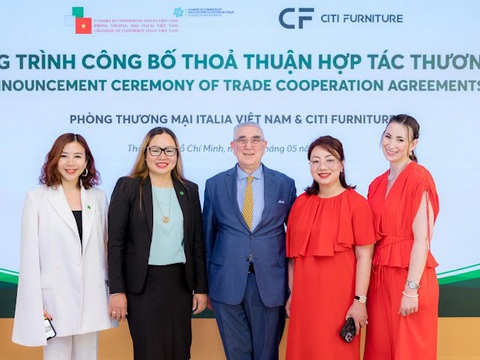 Bổ nhiệm trưởng đại diện Phòng Thương mại Italia Việt Nam - Ảnh 1. Bổ nhiệm trưởng đại diện Phòng Thương mại Italia Việt Nam - Ảnh 1.