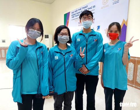 Các tình nguyện viên thông minh, xinh đẹp góp sức để SEA Games 31 thành công - Ảnh 4. Các tình nguyện viên thông minh, xinh đẹp góp sức để SEA Games 31 thành công - Ảnh 4.
